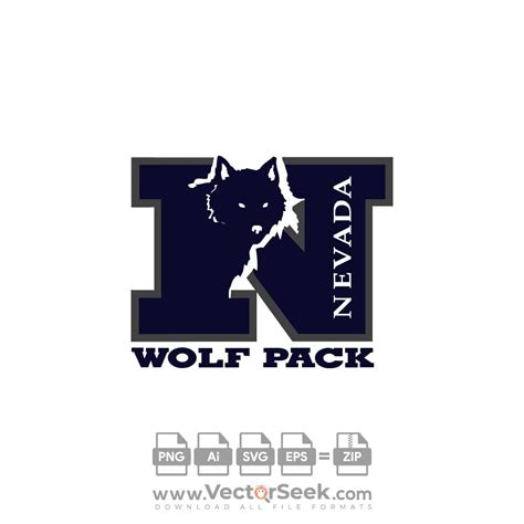 Nevada Wolf Pack Logo Vector - (.Ai .PNG .SVG .EPS Free Download)