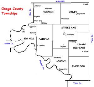 Osage County Oklahoma Map - Zoning Map