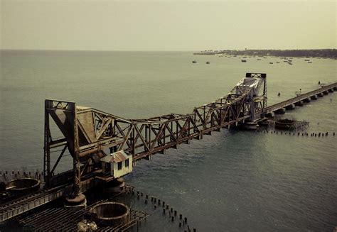 Pamban Bridge | Pamban bridge, Bay bridge, Landmarks