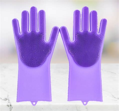 Silicone Cleaning Gloves