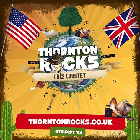 Thornton Rocks goes Country! | Thornton Hall Country Park Thornton In Craven Fri 06 September 2024