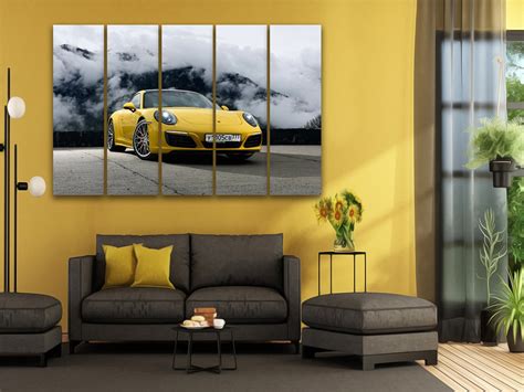 Porsche 911 Carrera 4S Porsche Canvas Porsche Wall Art Porsche - Etsy