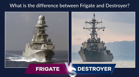 VIDEO: What are the differences between a frigate and a destroyer ...