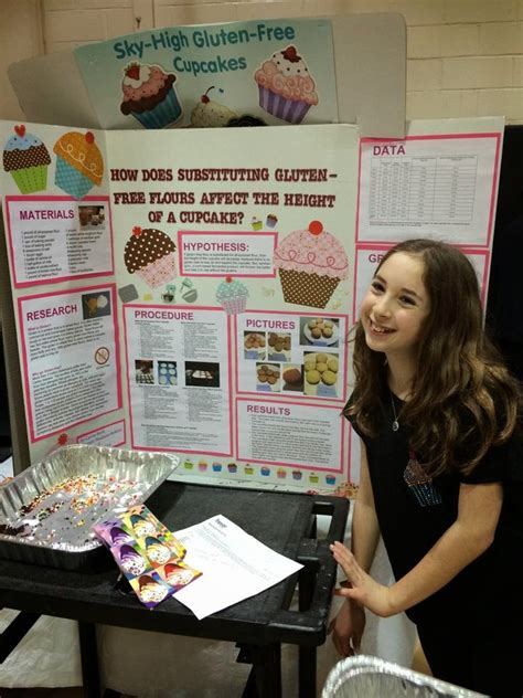 Carrie's Cupcake Science Fair Project