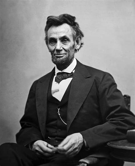 Portrait Of President Abraham Lincoln by International Images