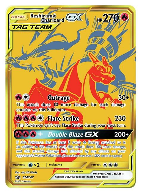 Pokémon TCG: Reshiram & Charizard GX Premium Collection- Buy Online in United Arab Emirates at ...