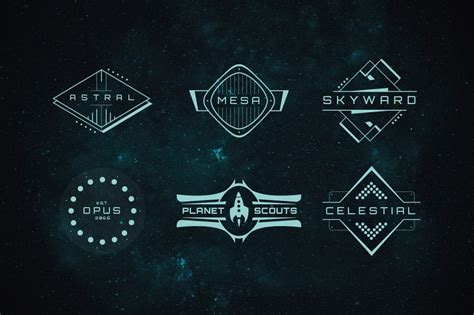 18 Sci-Fi Badges