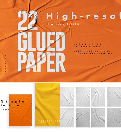 Glued Paper Texture Background | Free download