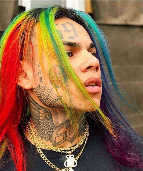 6ix9ine | New hair colors, Hair inspo color, Hair