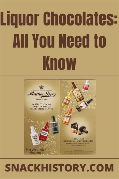 Liquor Chocolates: All You Need to Know - Snack History