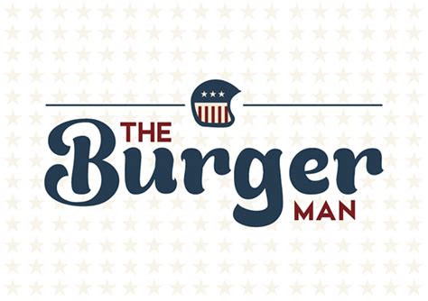 Logo - The Burger Man on Behance