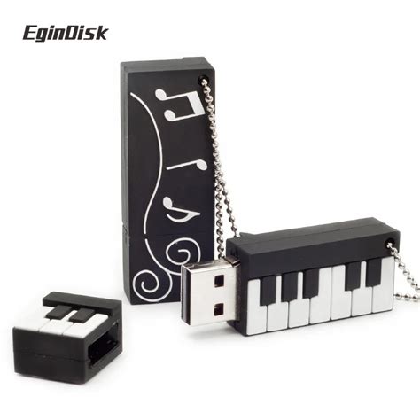 Cartoon Usb Piano Keyboard Usb Stick Musical instruments FlashDrive 8gb 16gb 32gb 64gb Creative ...