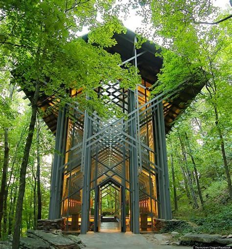 Arkansas' Thorncrown Chapel Is The Glass Church In The Woods 'So Close To God' (PHOTOS) | HuffPost