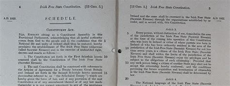 Anniversary of a new beginning: The Irish Free State Constitution Act 1922 - The National ...