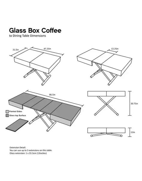 Glass Box Coffee – Convertible Furniture | Expand Furniture - Folding Tables, Smarter Wall Beds ...