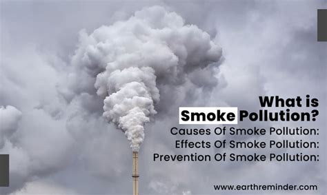 Smoke Pollution: Causes, Effects and Prevention | Earth Reminder