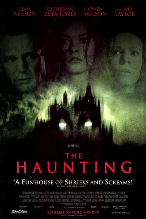 The Haunting Movie. Very good/scary movie, loved Liam Neeson Owen Wilson and Catherine Zeta ...