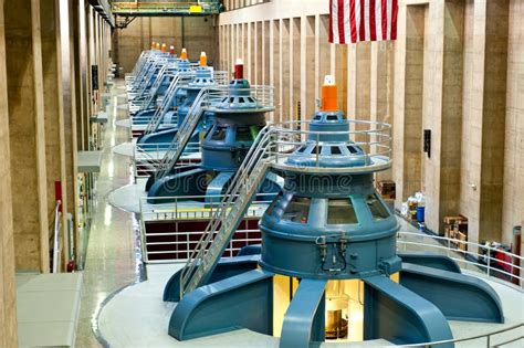 Hoover Dam Turbines stock image. Image of panel, hydropower - 15349979