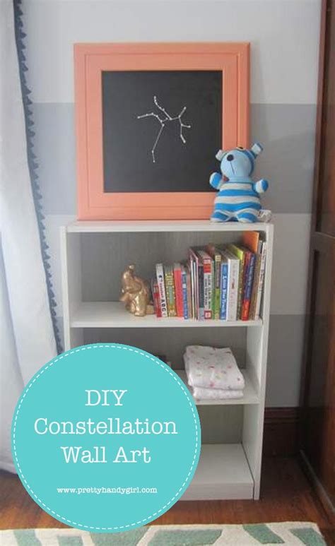 DIY Constellation Wall Art - Pretty Handy Girl