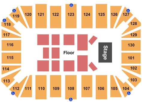 Amarillo Civic Center Seating Chart & Maps - Amarillo