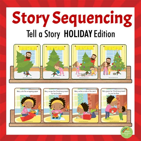 Picture Sequencing | Tell a A Story Holiday Edition – Pinay ...