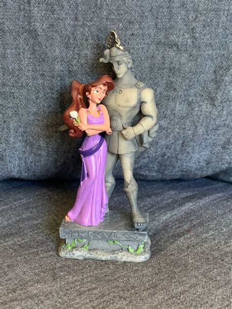 2019 Megara and Hercules Statue Sketchbook Ornament | Disney princess drawings, Disney figures ...