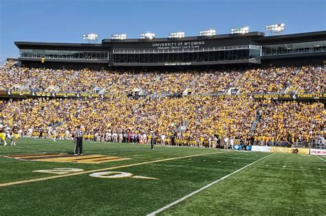 Wyoming Football Likely to Limit Stadium Capacity