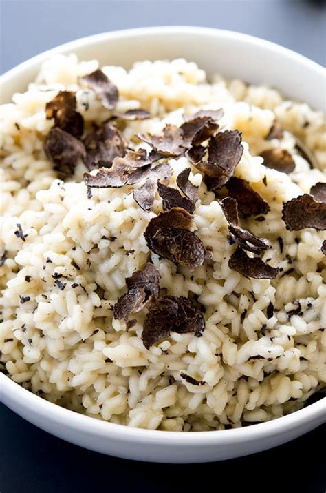 Black Truffle Risotto: Creamy & Decadent! | Recipe | Truffle risotto recipe, Truffle recipe ...