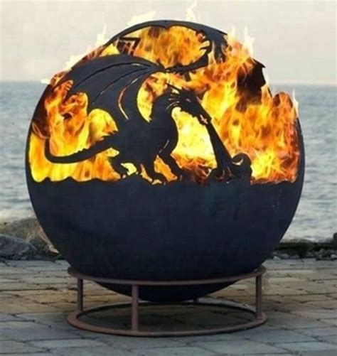 China 36' Decorative Steel Globe Fire Pit Manufacturers, Suppliers ...