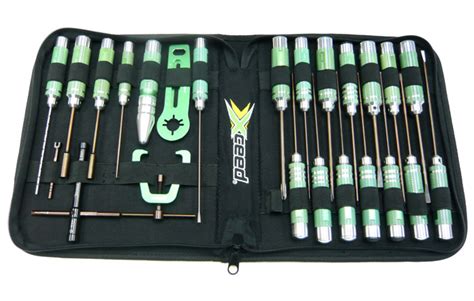 Red RC » Xceed RC 24pcs tool-set with bag