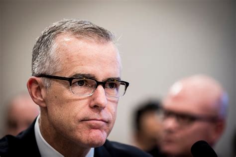 Criminal Referral Filed About Andrew McCabe, Fired FBI Chief | TIME