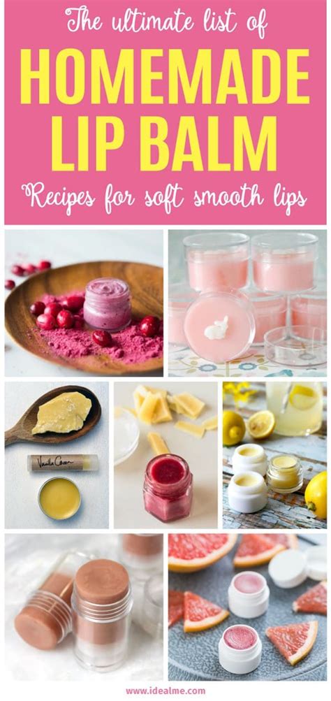 The Ultimate List of Homemade Lip Balm Recipes - Ideal Me