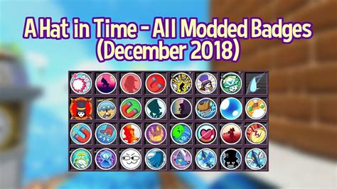 All Modded Badges [December 2018] - A Hat in Time - YouTube