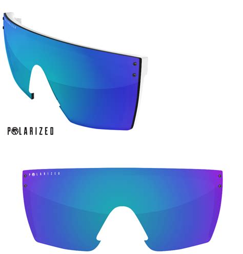 Lazer Face Sunglasses | Heat Wave Visual