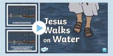 Jesus Walks On Water Story PowerPoint