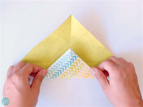 Origami Square Envelope - I Try DIY