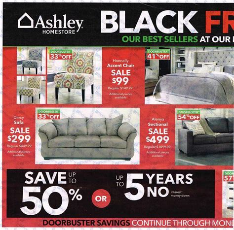 Ashley Furniture Black Friday Ad 2016