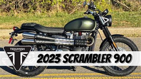 2023 Triumph Scrambler 900 - In Depth Walkaround - YouTube