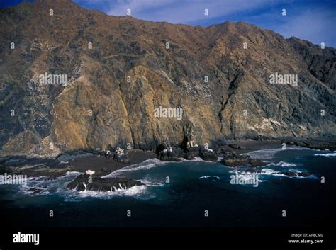 Mountain landscape, Magdalena Bay, Baja California Sur State, Mexico Stock Photo - Alamy