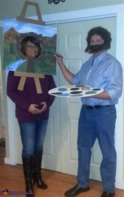 Bob Ross & Painting Costume