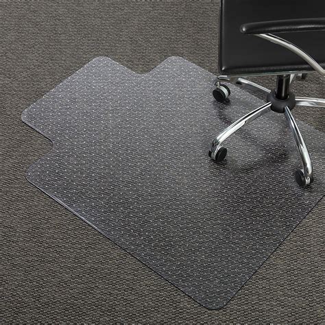 Staples 45" x 53" Low Pile Carpet Chair Mat Lip 567298 718103142663 | eBay