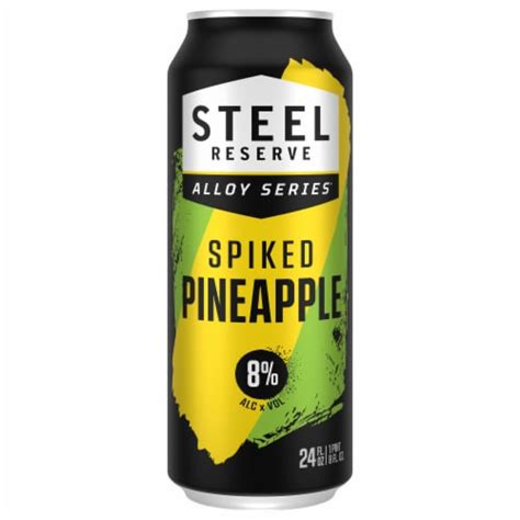 Steel Reserve Alloy Series Hard Pineapple Malt Flavored Hard Beverage ...