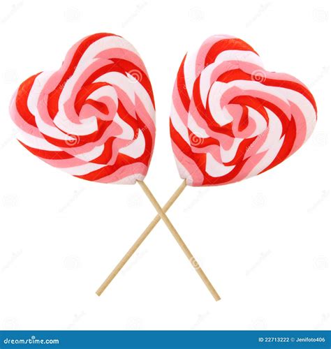 Heart-shaped lollipops stock photo. Image of sucker, shape - 22713222