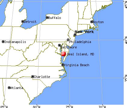 Deal Island, Maryland (MD 21821) profile: population, maps, real estate ...