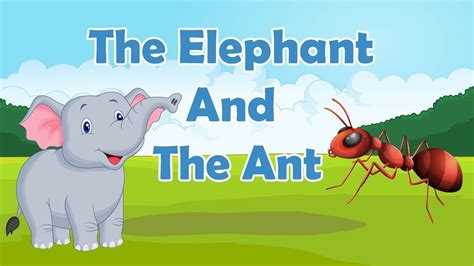 The Elephant And The Ant - Story For Kids|| Bedtime Story And Fairy ...