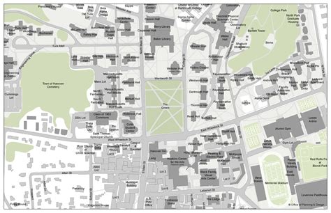 New Year, New Campus Map! | Dartmouth College Planning