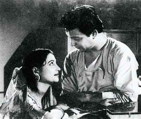 Uttam Kumar and Suchitra Sen in Bangla Movie Harano Sur - 1957 - Old Indian Photos