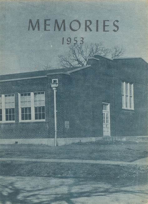 1953 yearbook from Galt High School from Galt, Missouri for sale