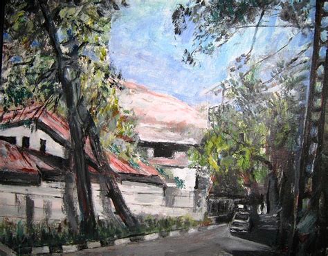 A street in Teheran Painting by Esraghi - Fine Art America