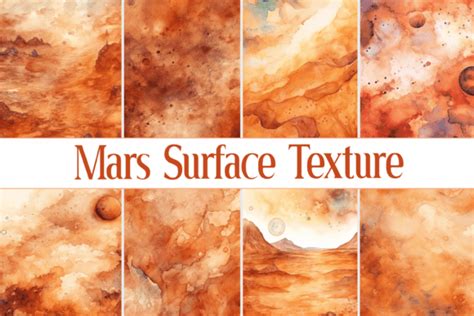 Mars Surface Texture Graphic by Wow Art · Creative Fabrica